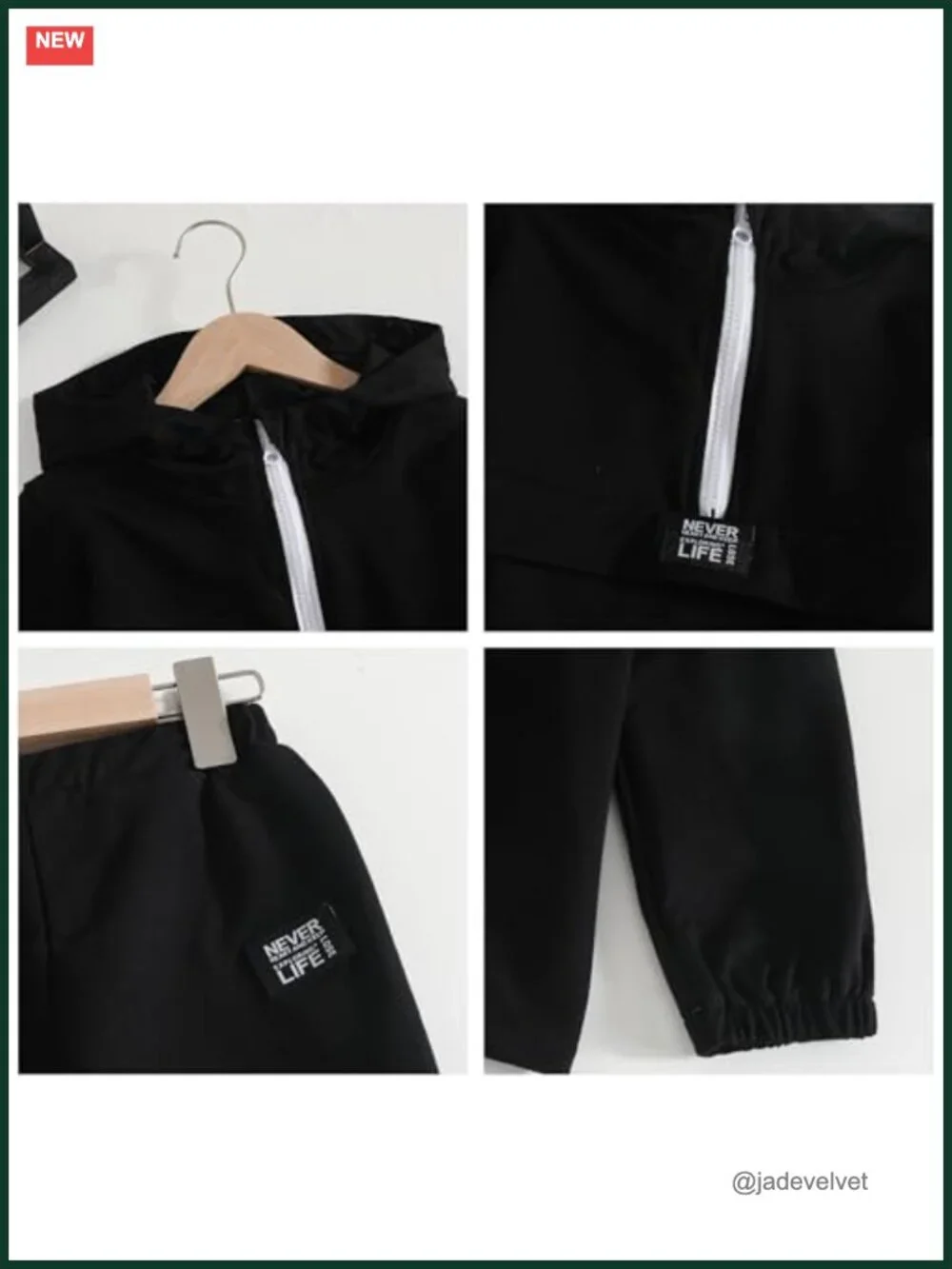 Kids Boys 2-Piece Hoodie and Pant Outfit Fall Set